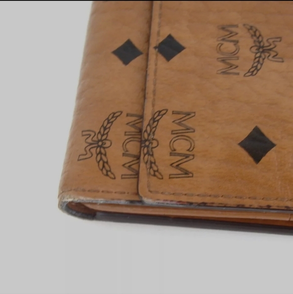 MCM PVC/Leather Visetos Long Wallet - Picture 7 of 13